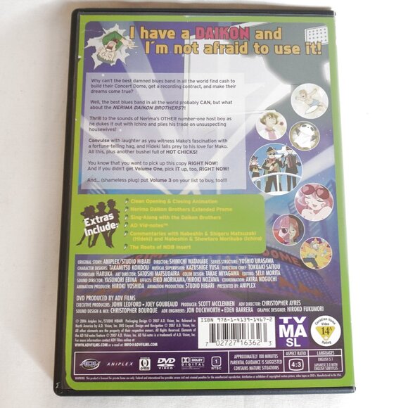 3/$20 - Nerima Daikon Brothers Vol. 2: Show Me Your Daikon - Picture 3 of 3